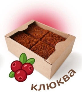 №3 Пряник 1кг с фруктовой начинкой Клюква в Волхове