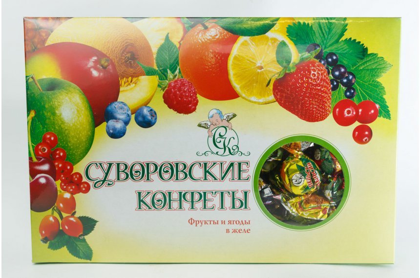  Суворовские конфеты желейные 500г в Волхове